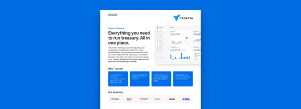 trovata platform data sheet