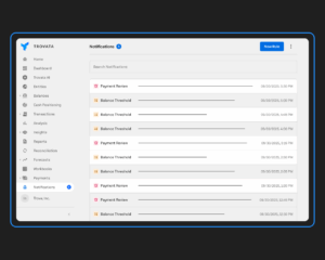 Introducing Trovata’s Notification Center: Proactive Treasury, Simplified
